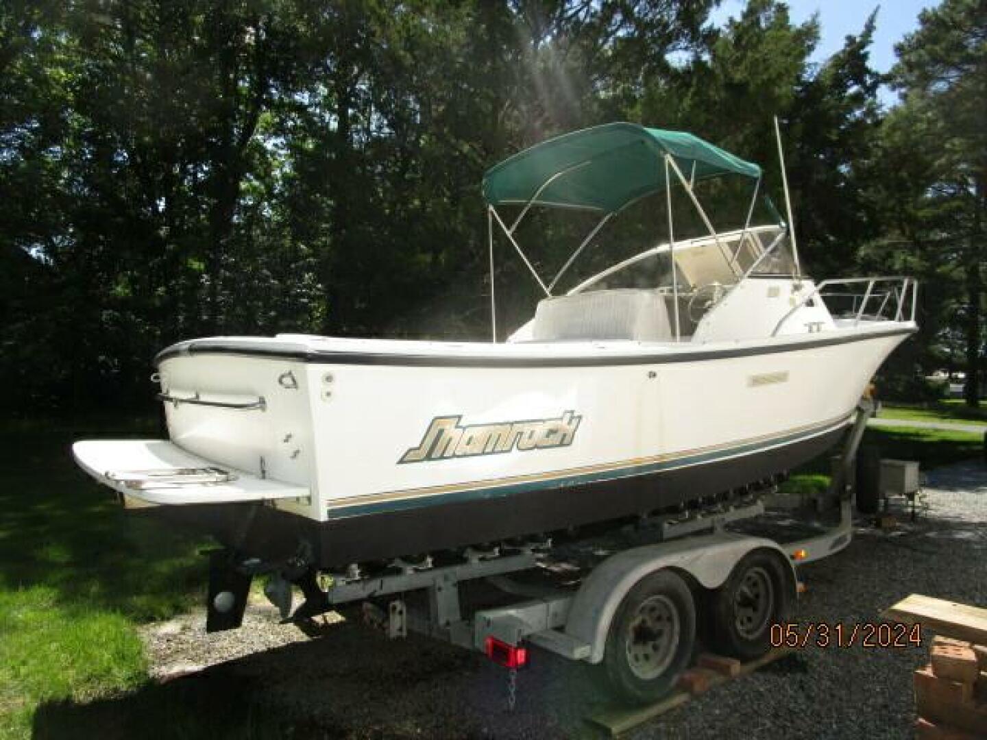 Slide: The Image of 22' Shamrock starboard aft profile2 - 4470714