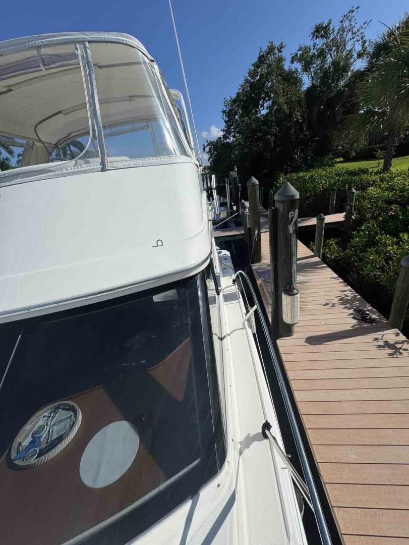Slide: The Image of 34c Silverton STBD aft deck access - 5429714