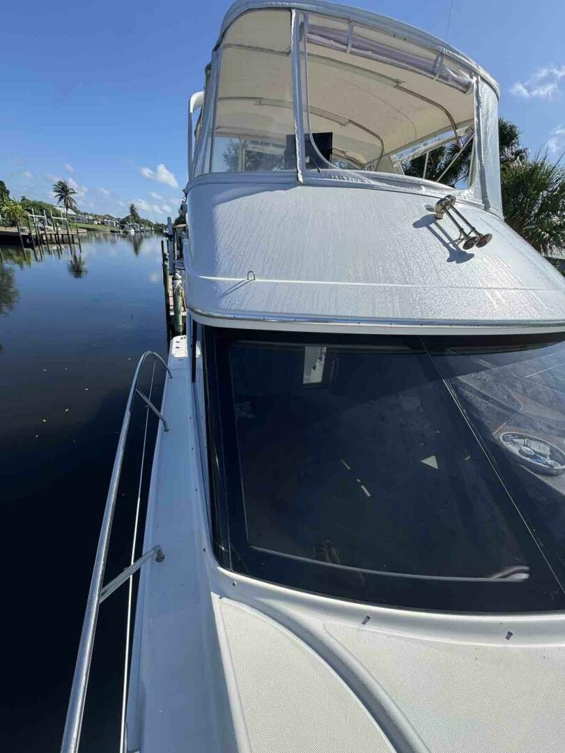 Slide: The Image of 34c Silverton Port aft deck access - 5429725