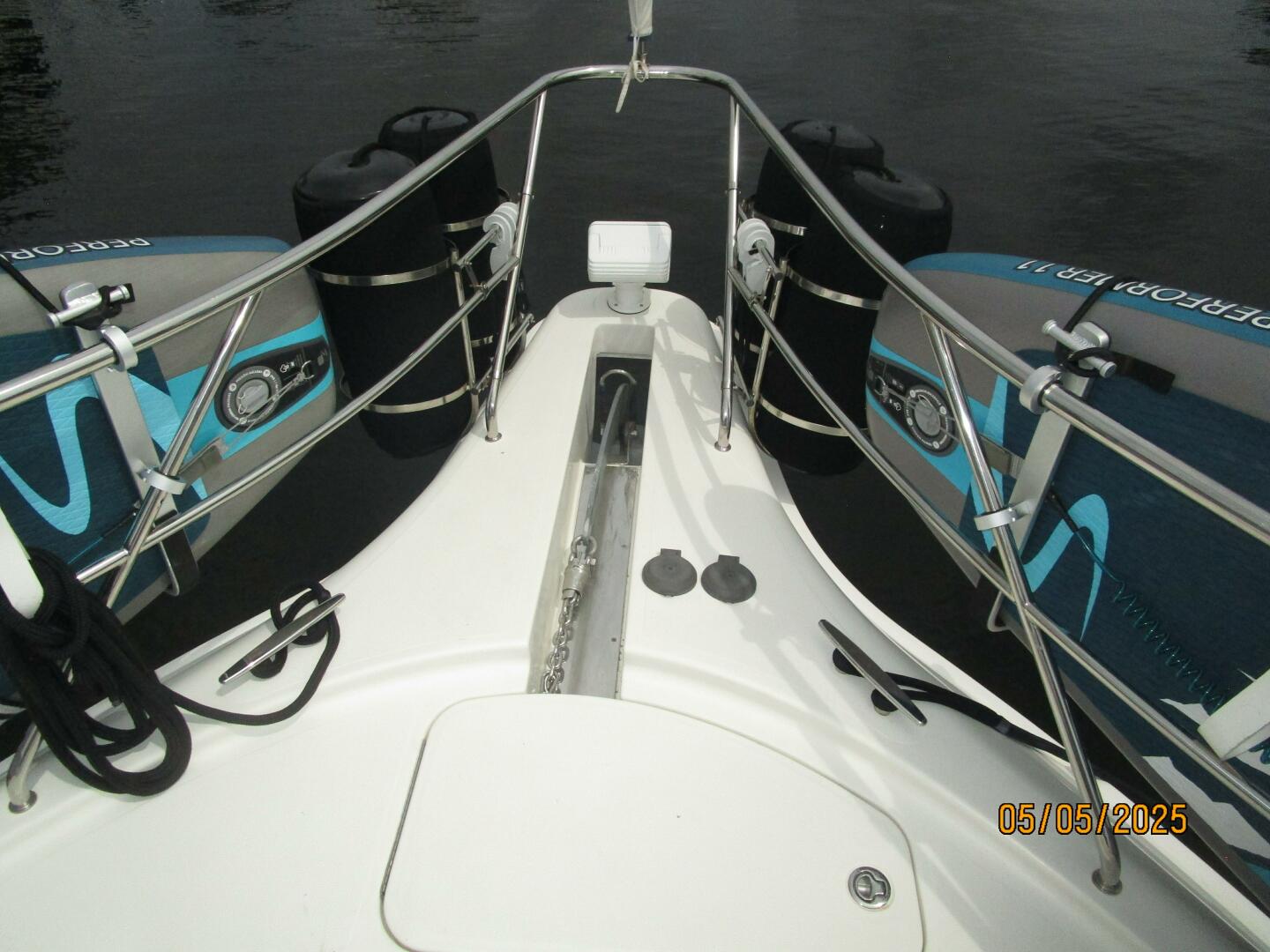 Slide: The Image of 43' Silverton anchor windlass2 - 5281694