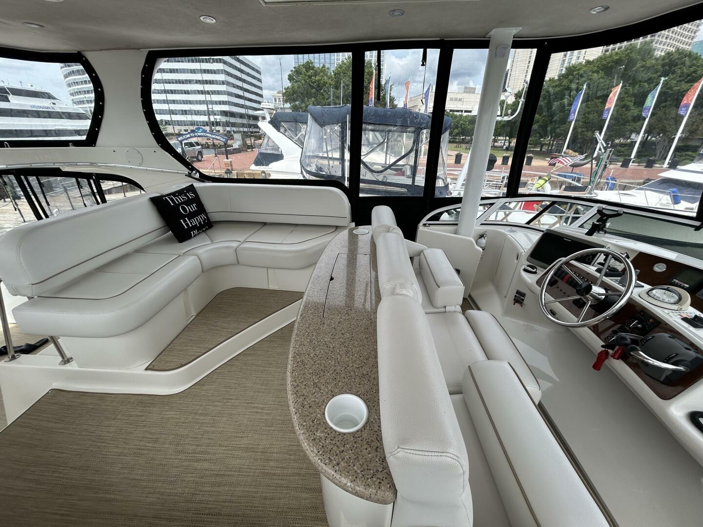 Slide: The Image of 43' Silverton flybridge port - 5281707