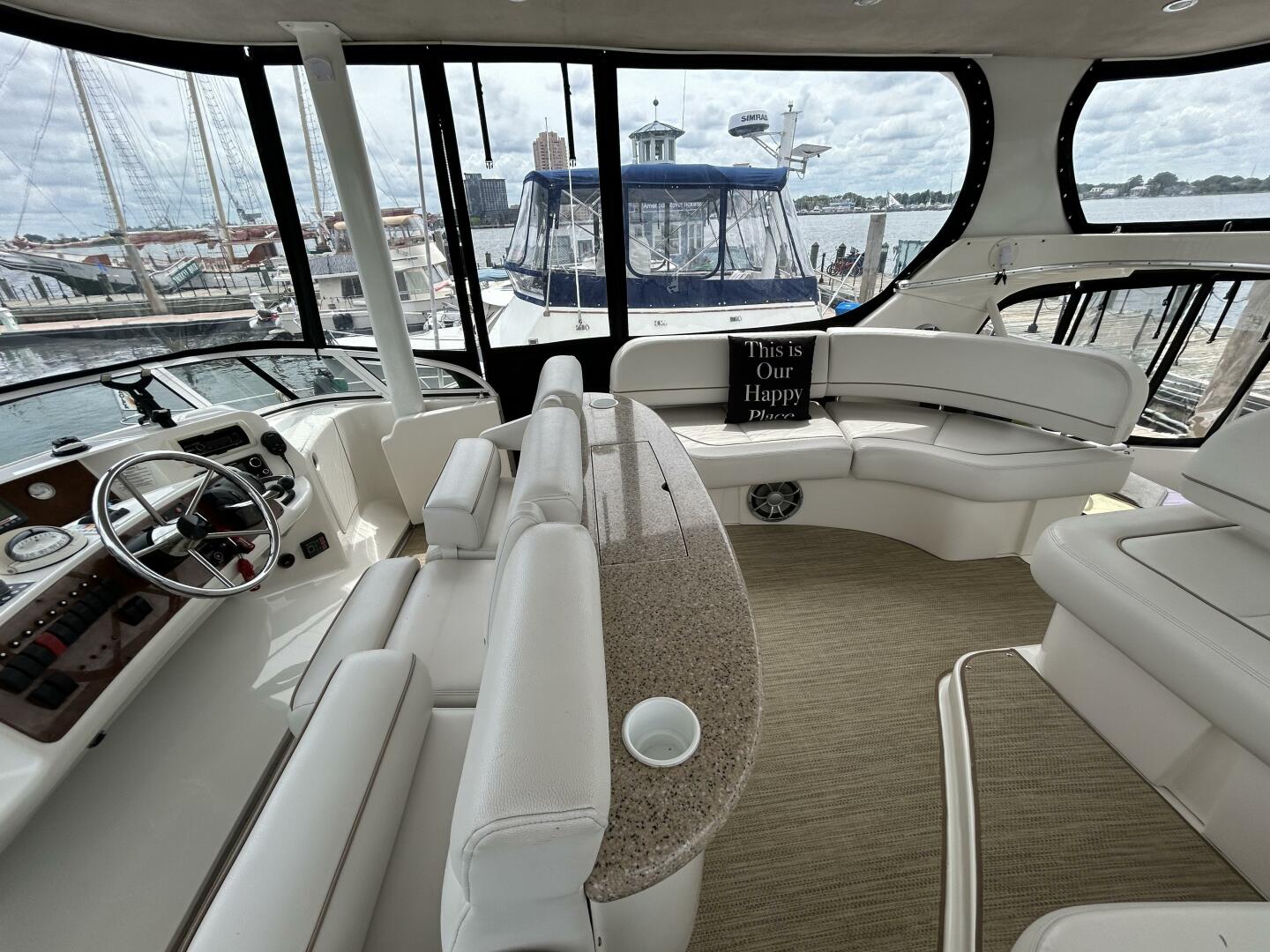 Slide: The Image of 43' Silverton flybridge starboard - 5281709