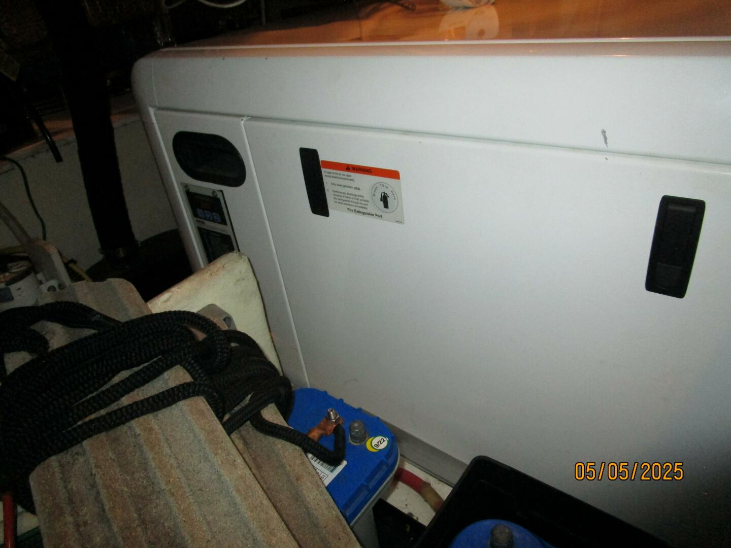 Slide: The Image of 43' Silverton generator soundbox - 5281719