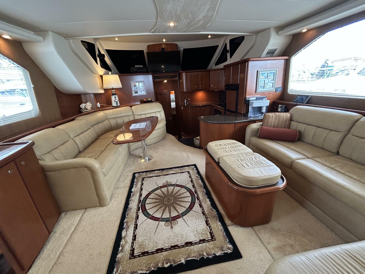 Slide: The Image of 43' Silverton salon forward - 5281767