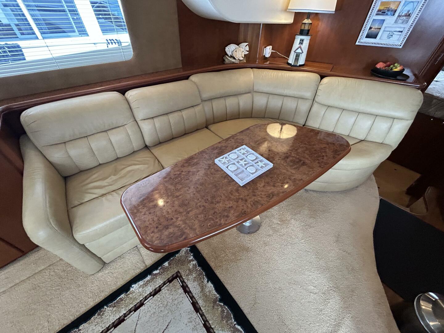 Slide: The Image of 43' Silverton salon port forward seating - 5281768