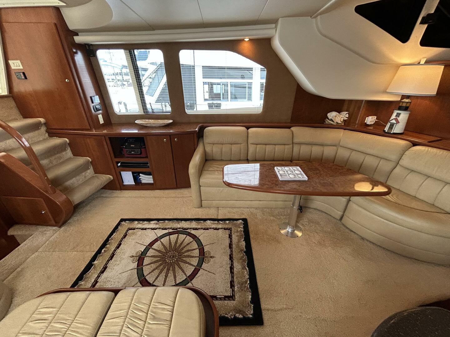 Slide: The Image of 43' Silverton salon port - 5281769