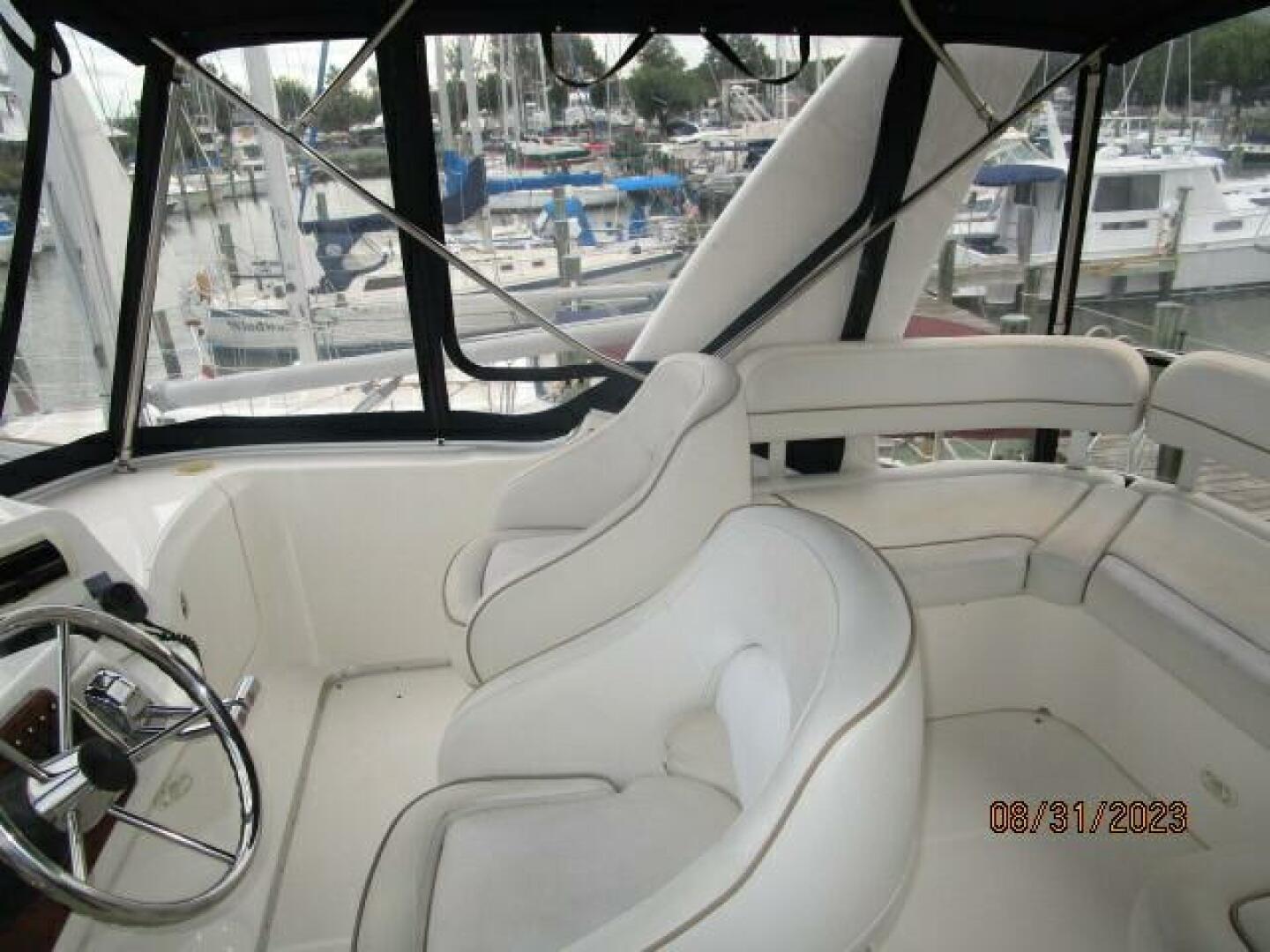 Slide: The Image of 34' Silverton flybridge starboard - 3877847