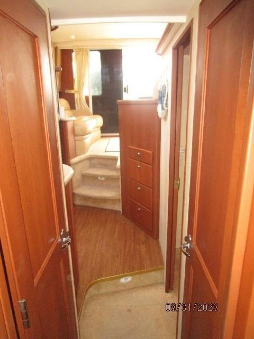 Slide: The Image of 34' Silverton companionway - 3877858