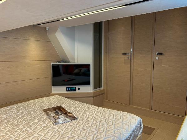 Slide: The Image of Luxurious cabin interior of 2024 Solaris Power 52 Open yacht with modern amenities. - 21