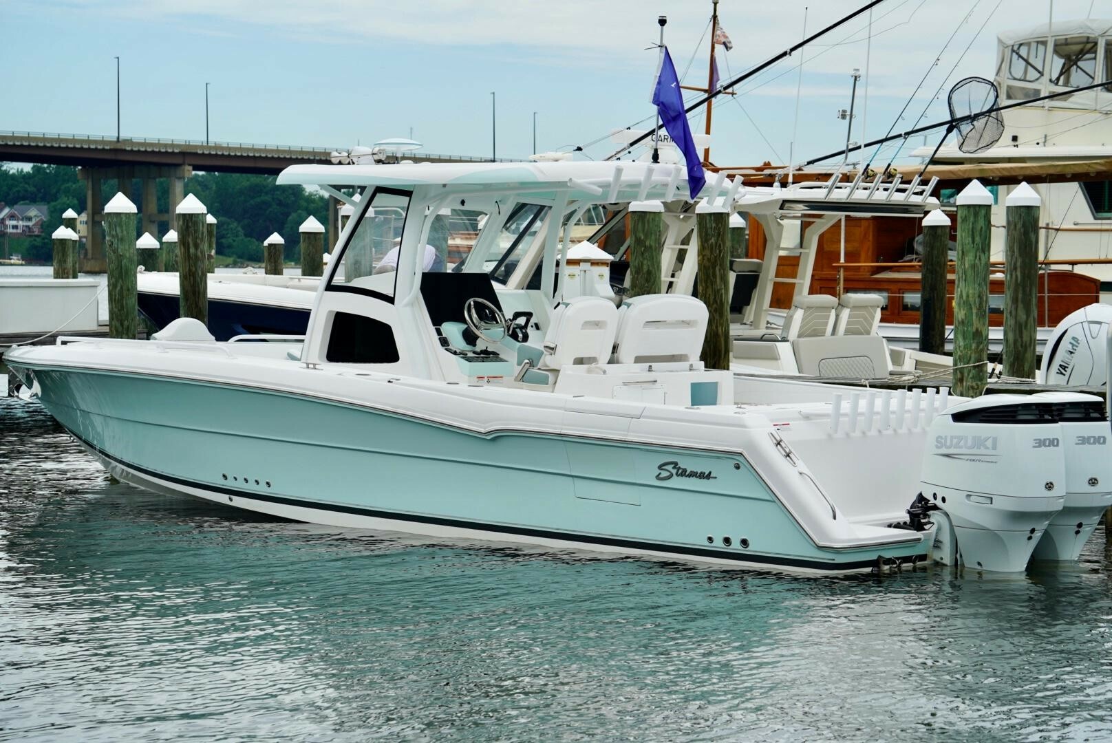 Slide: The Image of Dealer Demo Power Power Boat for sale 2022 STAMAS AVENTURA 33T - STAMAS AVENTURA 33T - 5322583