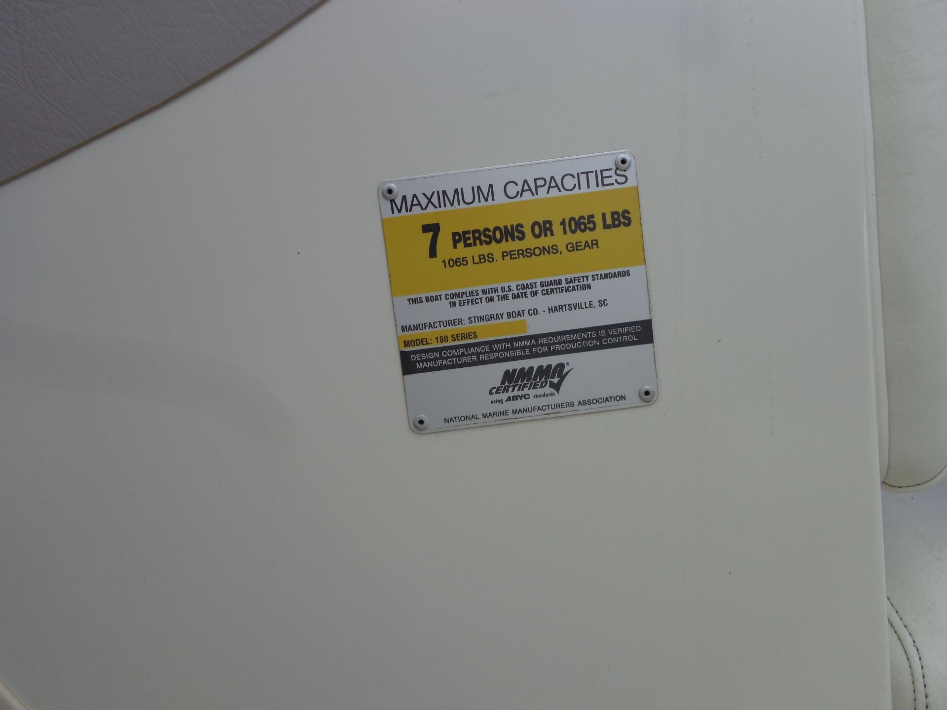 Slide: The Image of Stingray 180 RX 2005 - 23