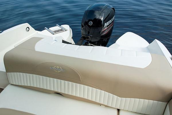 Slide: The Image of Manufacturer Provided Image: 2018 Stingray 214 LR boat with Mercury outboard motor on water. - 20