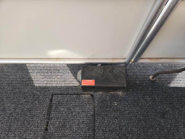 Slide: The Image of 2008 Sumerset Houseboat 20' x 100' interior detail with carpet and electrical component. - 27