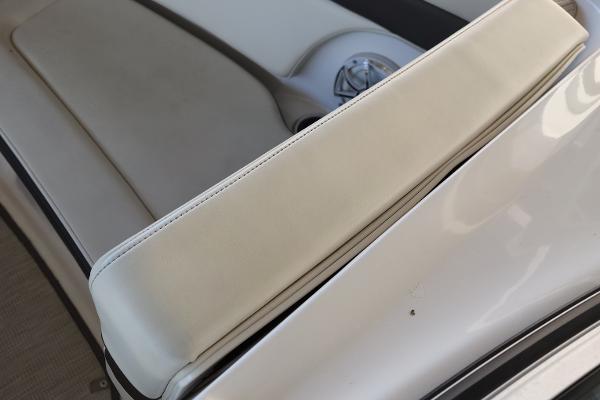 Slide: The Image of Close-up of seating on a 2008 Sumerset Houseboat 20' x 100'. - 42