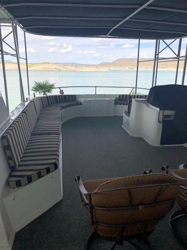 Slide: The Image of 2008 Sumerset Houseboat 20' x 100' with spacious deck and scenic lake view. - 5
