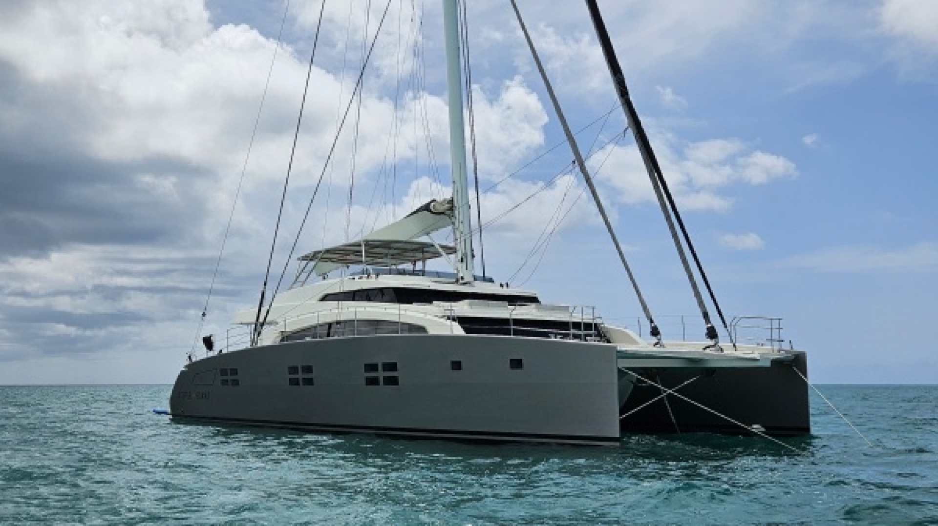 Slide: The Image of Used Sail Catamaran for sale 2017 Sunreef 88 DD - LITTLE GIANT - 4892386