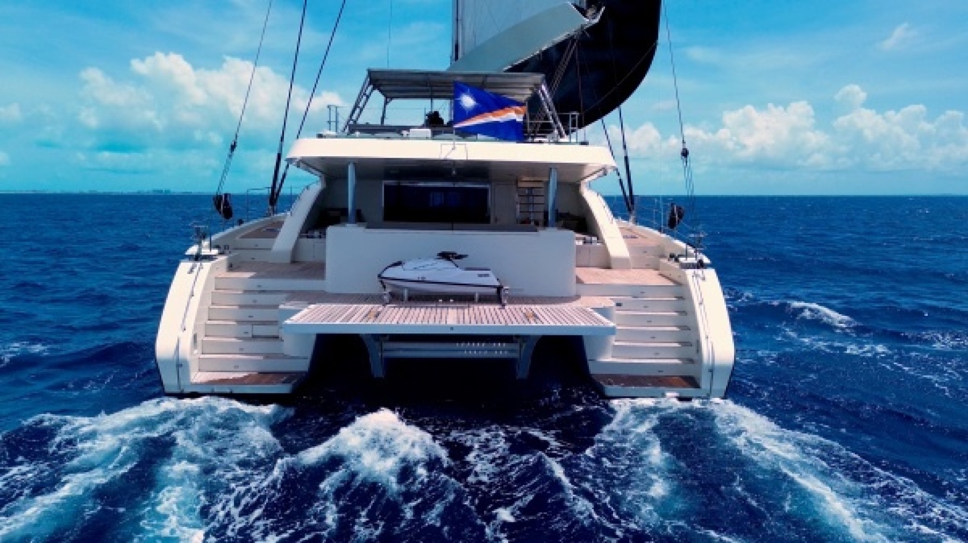 Slide: The Image of Used Sail Catamaran for sale 2017 Sunreef 88 DD - LITTLE GIANT - 4892426