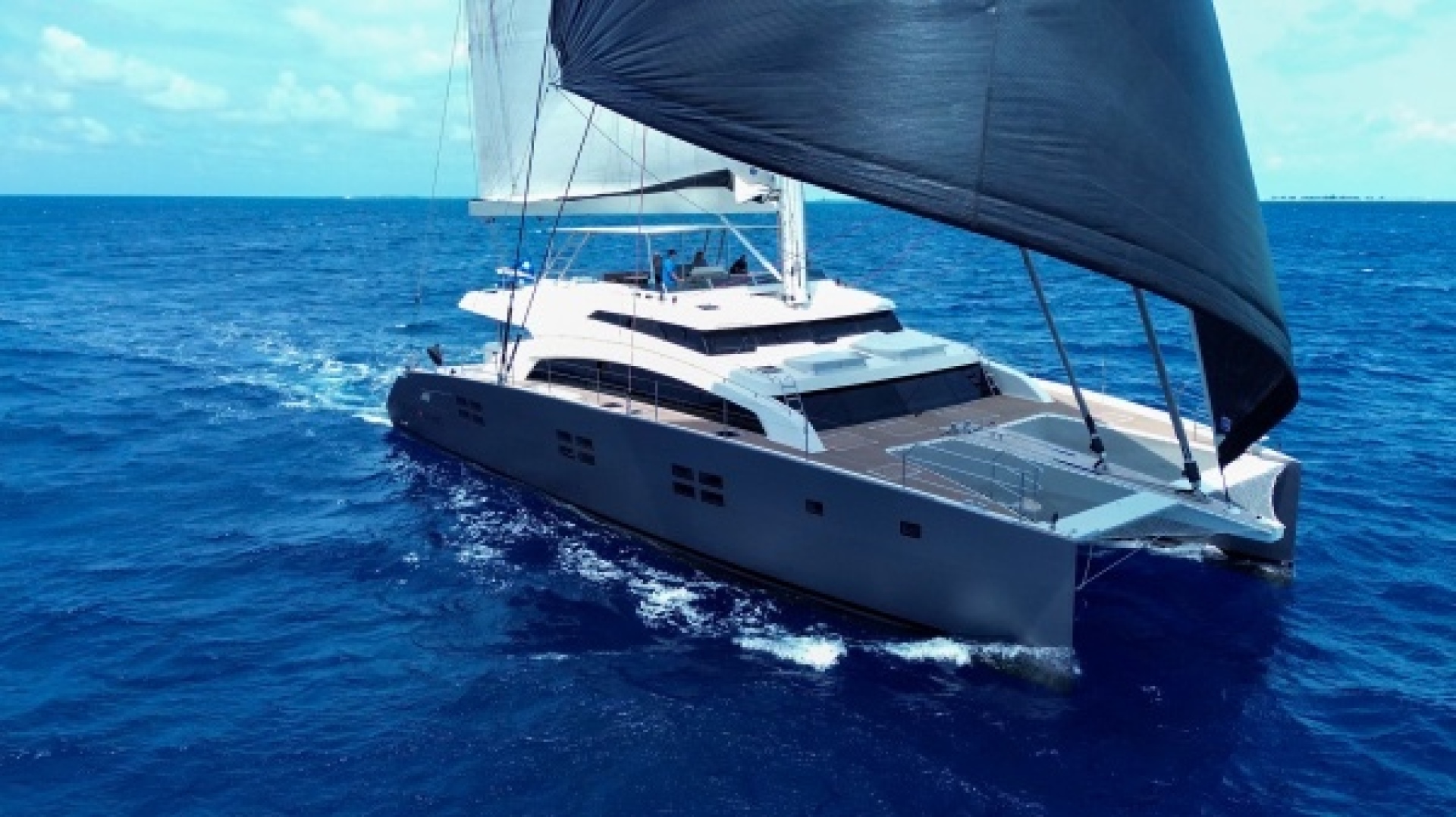 Slide: The Image of Used Sail Catamaran for sale 2017 Sunreef 88 DD - LITTLE GIANT - 4892428