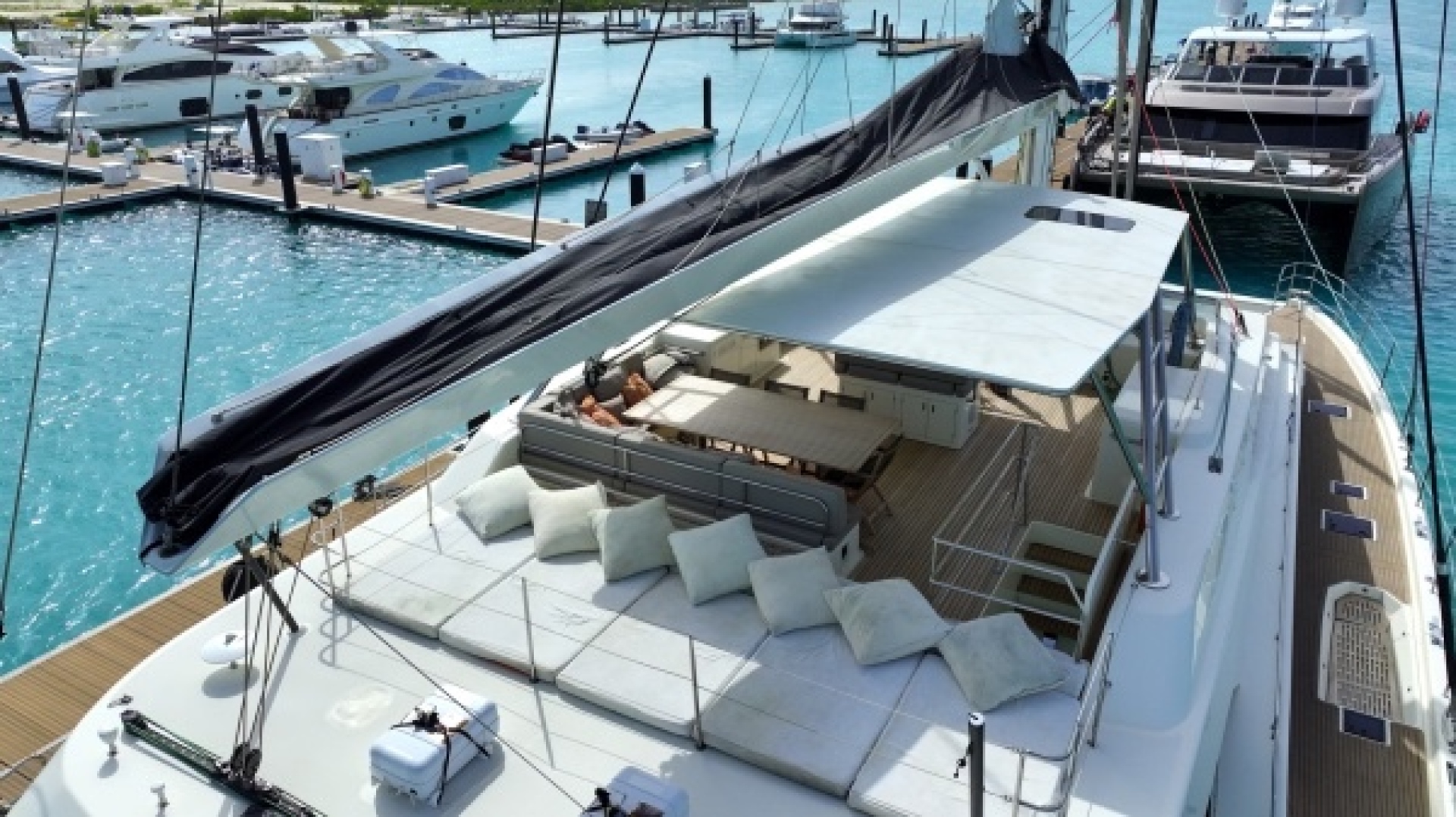 Slide: The Image of Used Sail Catamaran for sale 2017 Sunreef 88 DD - LITTLE GIANT - 4892421