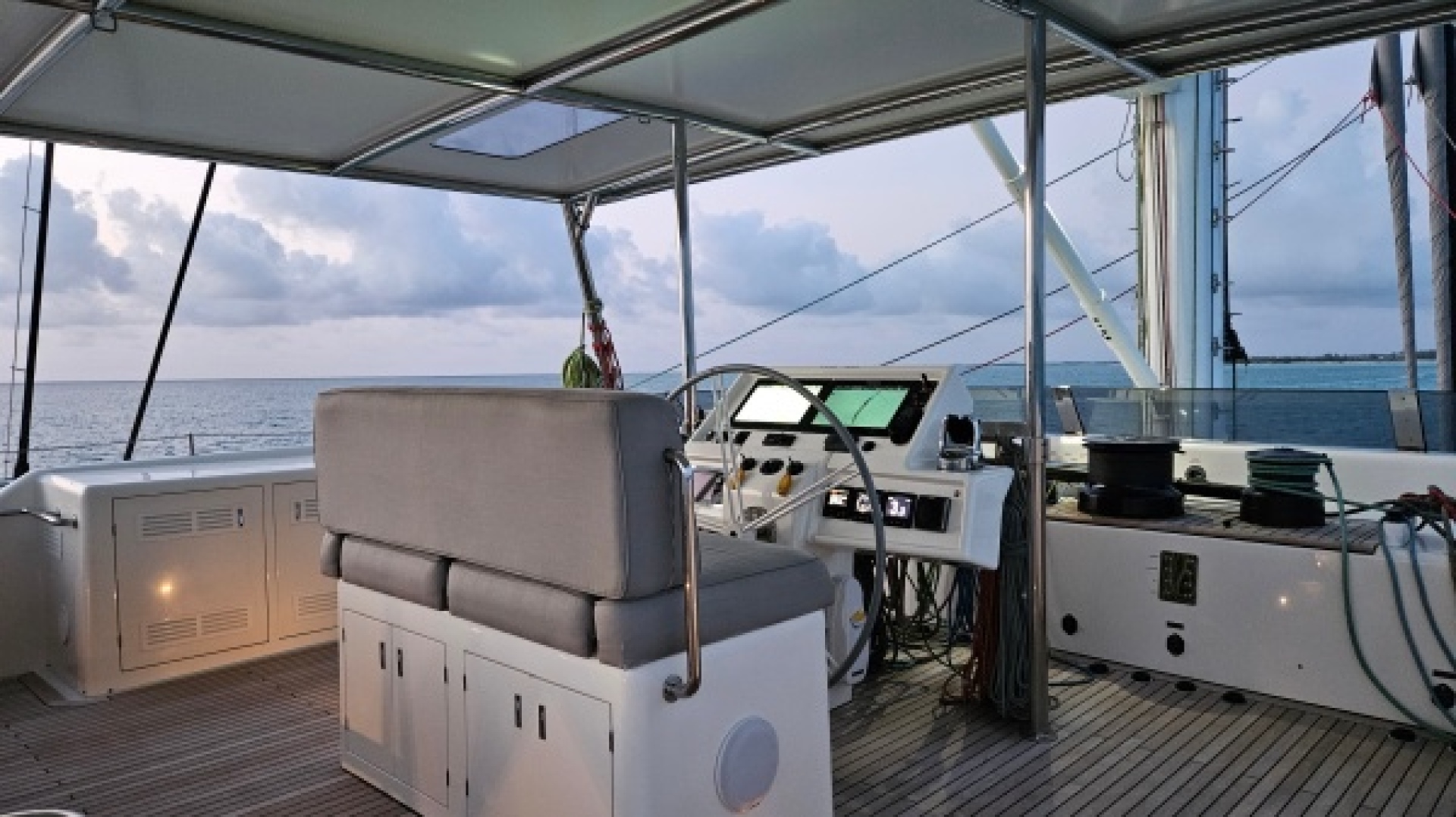 Slide: The Image of Used Sail Catamaran for sale 2017 Sunreef 88 DD - LITTLE GIANT - 4892392