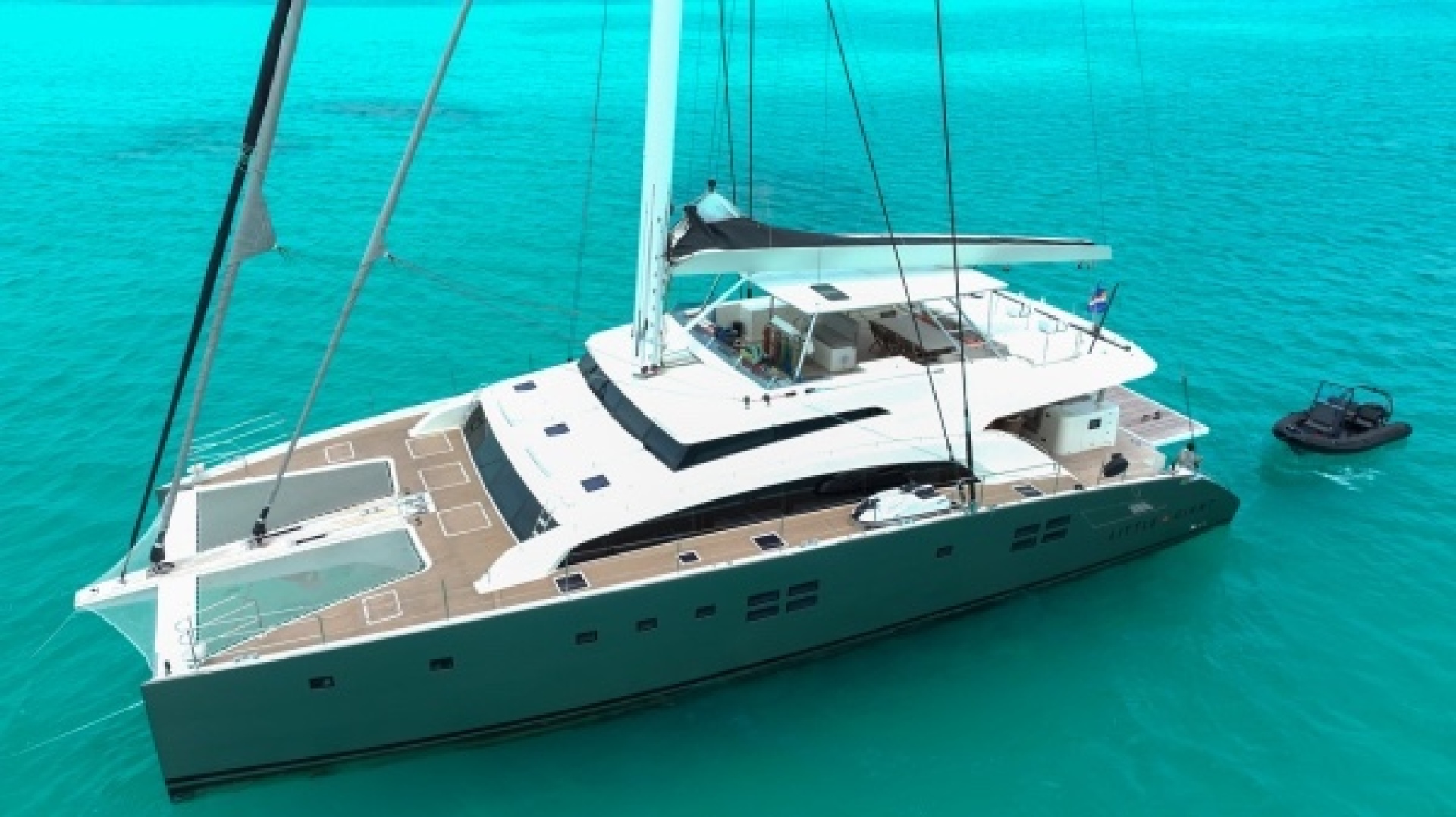 Slide: The Image of Used Sail Catamaran for sale 2017 Sunreef 88 DD - LITTLE GIANT - 4892473
