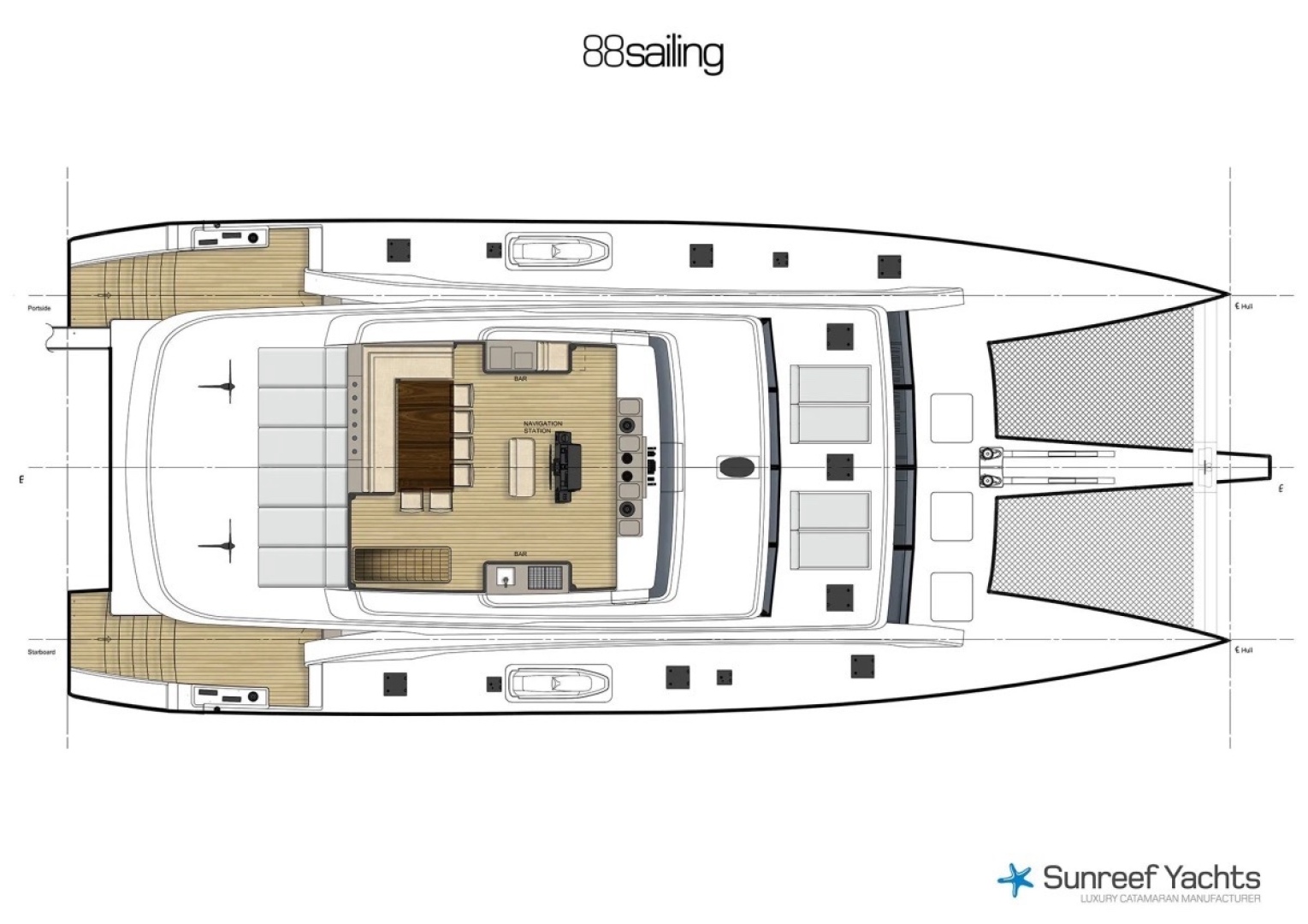 Slide: The Image of Used Sail Catamaran for sale 2017 Sunreef 88 DD - LITTLE GIANT - 4892370