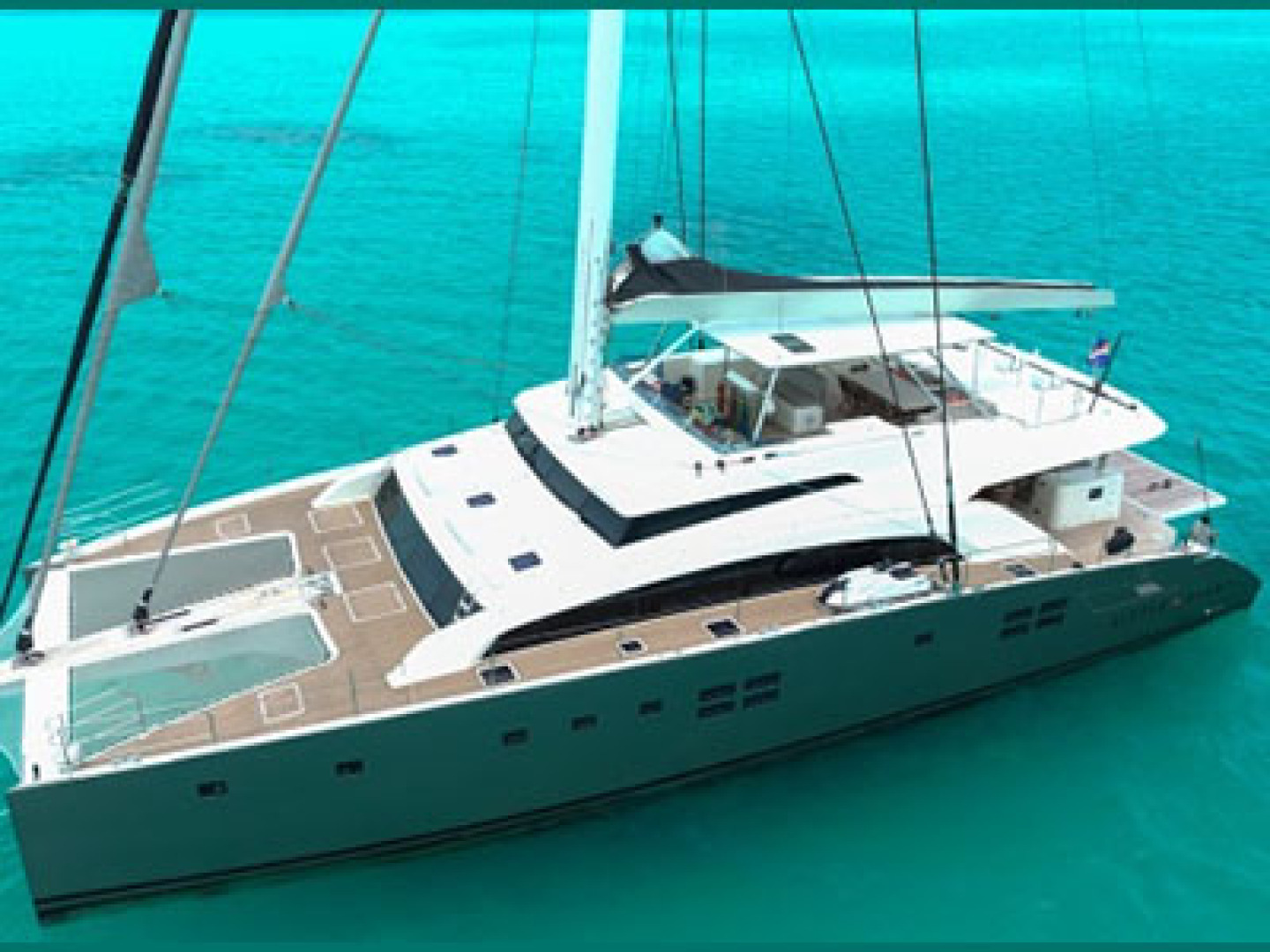 Slide: The Image of Used Sail Catamaran for sale 2017 Sunreef 88 DD - LITTLE GIANT - 4894616