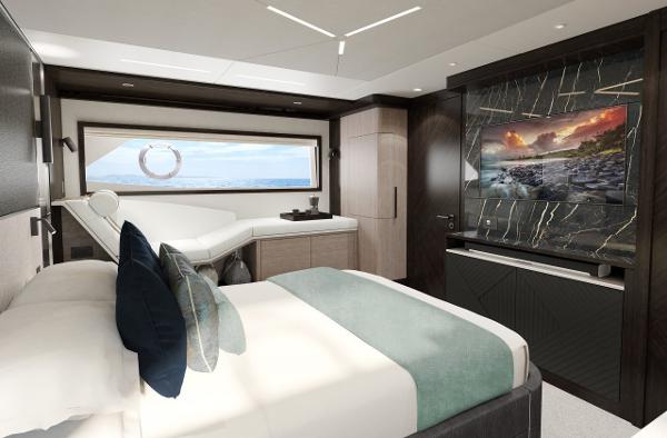Slide: The Image of Manufacturer Provided Image: Sunseeker Manhattan 68 Cabin - 17