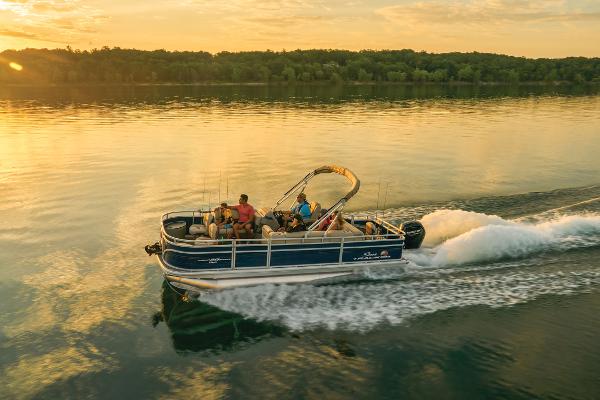 Slide: The Image of Sun Tracker Fishin' Barge 20 DLX 2025 - 42
