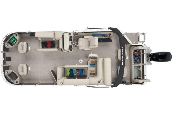 Slide: The Image of Sun Tracker Fishin' Barge 22 DLX 2024 - 12