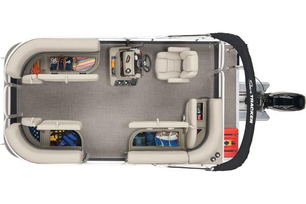 Slide: The Image of Sun Tracker Party Barge 16 DLX 2025 - 11