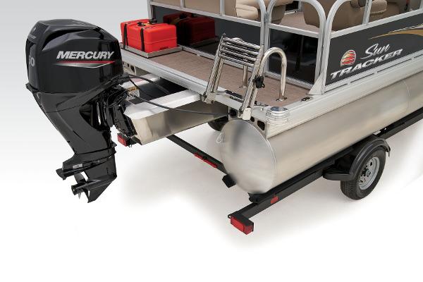 Slide: The Image of Sun Tracker Party Barge 16 DLX 2025 - 26