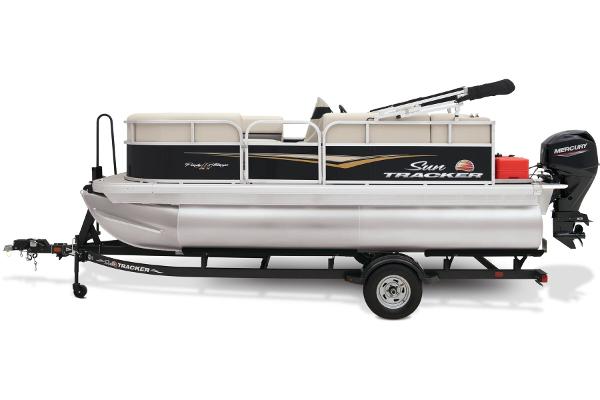 Slide: The Image of Sun Tracker Party Barge 16 DLX 2025 - 7