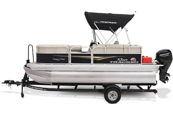Slide: The Image of Sun Tracker Party Barge 16 DLX 2025 - 9