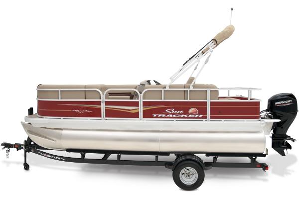Slide: The Image of Sun Tracker Party Barge 18 DLX 2025 - 4