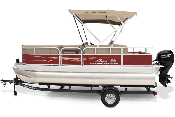Slide: The Image of Sun Tracker Party Barge 18 DLX 2025 - 5