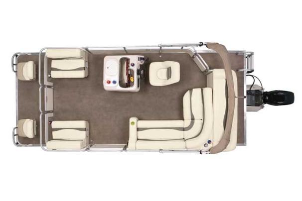 Slide: The Image of Manufacturer Provided Image: The PARTY BARGE 200 Classic Series features an open, spacious layout. - 8