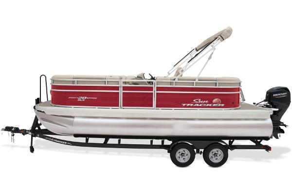 Slide: The Image of Sun Tracker Party Barge 20 DLX 2024 - 12