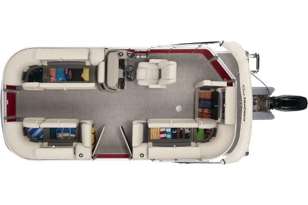 Slide: The Image of Sun Tracker Party Barge 20 DLX 2024 - 15