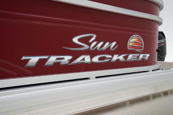 Slide: The Image of Sun Tracker Party Barge 20 DLX 2024 - 25