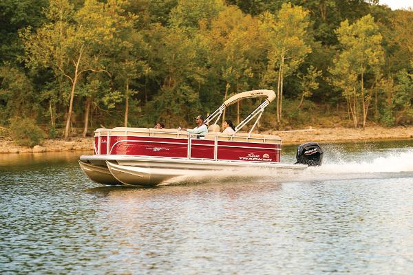 Slide: The Image of Sun Tracker Party Barge 20 DLX 2024 - 62