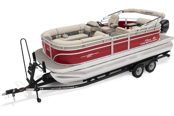 Slide: The Image of Sun Tracker Party Barge 20 DLX 2024 - 8