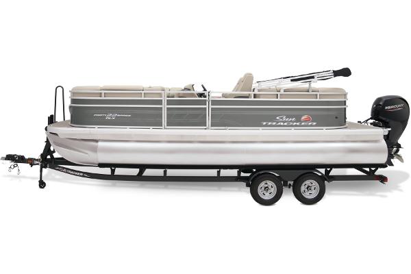 Slide: The Image of Sun Tracker Party Barge 22 DLX 2025 - 4