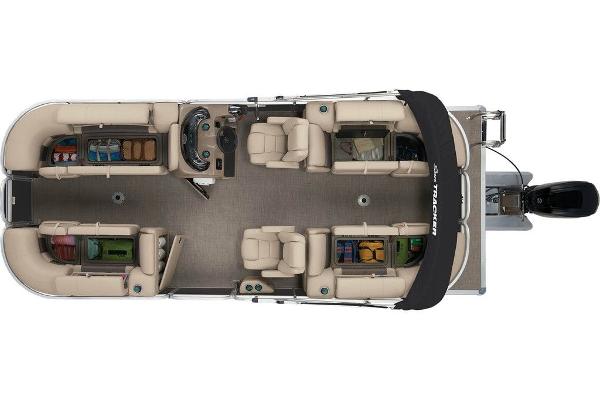 Slide: The Image of Sun Tracker Party Barge 22 DLX 2025 - 9