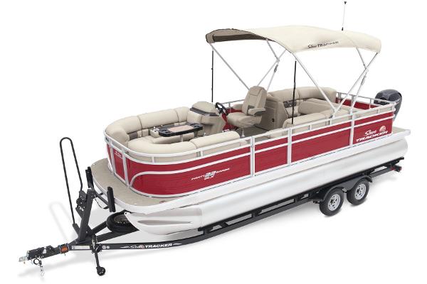 Slide: The Image of Manufacturer Provided Image: Sun Tracker Party Barge 22 RF DLX - 8
