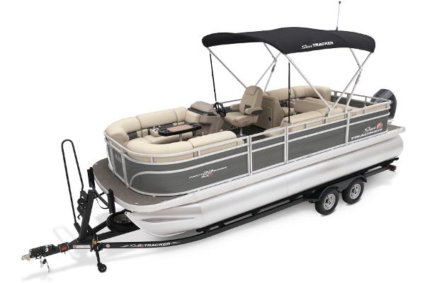 Slide: The Image of Sun Tracker Party Barge 22 RF XP3 2025 - 2