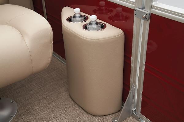 Slide: The Image of Cup holders on 2024 Sun Tracker Party Barge 22 XP3 pontoon boat. - 38