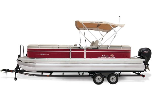 Slide: The Image of Sun Tracker Party Barge 24 DLX 2024 - 14