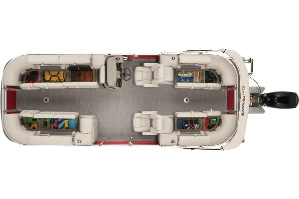Slide: The Image of Sun Tracker Party Barge 24 DLX 2025 - 7