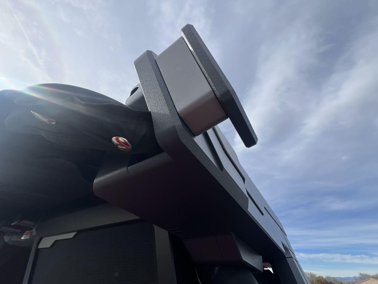 Slide: The Image of 2025 Supra SA vehicle component against a cloudy sky background. - 26
